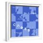 Chess Pieces-null-Framed Giclee Print