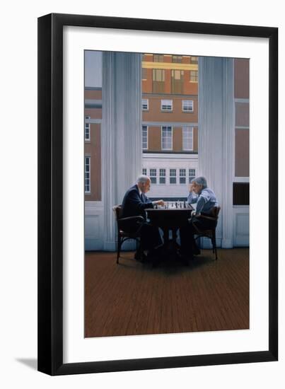 Chess Players, 1991-Max Ferguson-Framed Giclee Print
