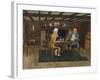 Chess Players Drinking a Glass of Port-null-Framed Giclee Print