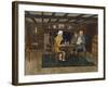 Chess Players Drinking a Glass of Port-null-Framed Giclee Print