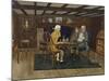Chess Players Drinking a Glass of Port-null-Mounted Giclee Print