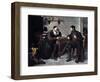 Chess Players-Isidor Kaufmann-Framed Art Print