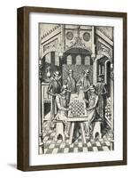 Chess Players-null-Framed Giclee Print