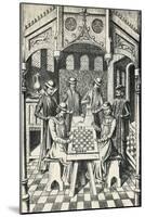 Chess Players-null-Mounted Giclee Print