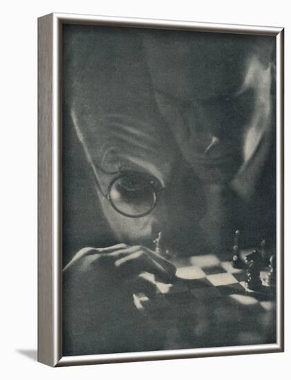 'Chess Playing', c1928-Yvan Attal-Framed Photographic Print