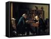 Chess Problem-Isidor Kaufmann-Framed Stretched Canvas