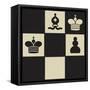 Chess Puzzle II-Jacob Green-Framed Stretched Canvas