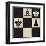 Chess Puzzle II-Jacob Green-Framed Art Print