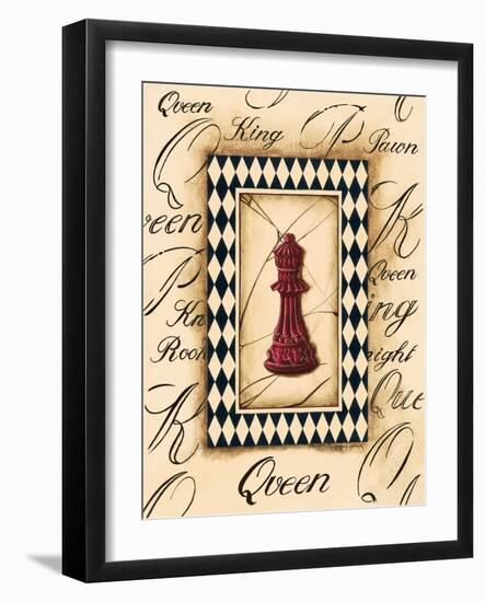 Chess Queen-Gregory Gorham-Framed Art Print