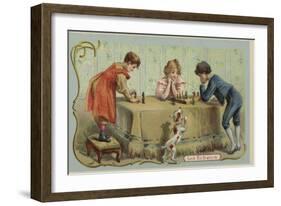 Chess-null-Framed Giclee Print