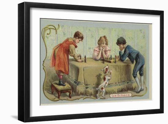 Chess-null-Framed Giclee Print