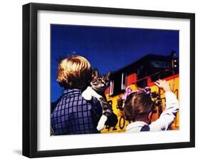 Chessie and the Children-null-Framed Giclee Print