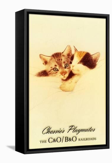 Chessie's Playmate-Guido Gruenwald-Framed Stretched Canvas