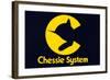 Chessie Systems Logo-null-Framed Giclee Print