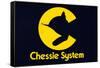 Chessie Systems Logo-null-Framed Stretched Canvas