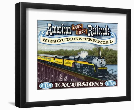 Chessie Systems: the Sesquicentennial-null-Framed Premium Giclee Print