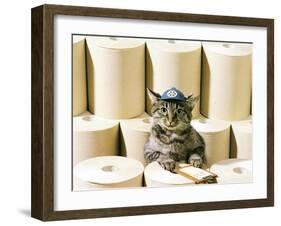 Chessie Taking Inventory-null-Framed Giclee Print