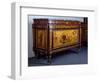Chest of Drawers with Inlays and Marble Top, 1775-null-Framed Giclee Print