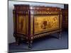 Chest of Drawers with Inlays and Marble Top, 1775-null-Mounted Giclee Print