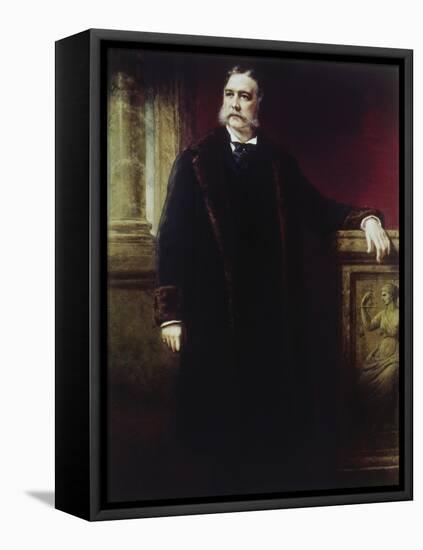 Chester a Arthur, (1830-1886)-Daniel Huntington-Framed Stretched Canvas