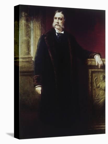 Chester a Arthur, (1830-1886)-Daniel Huntington-Stretched Canvas