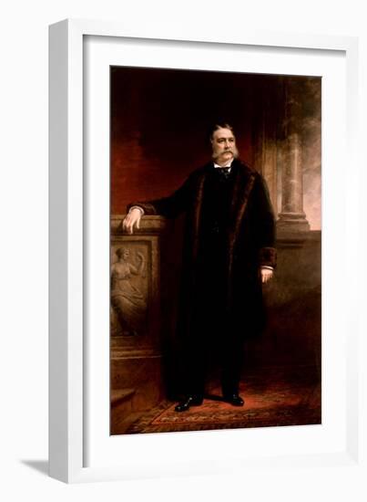 Chester Alan Arthur, 1885-Daniel Huntington-Framed Giclee Print