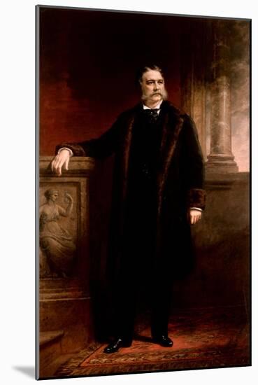 Chester Alan Arthur, 1885-Daniel Huntington-Mounted Giclee Print