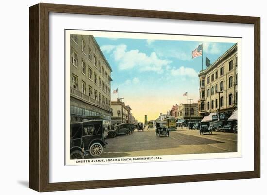 Chester Avenue, Bakersfield, California-null-Framed Art Print