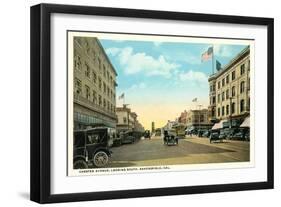 Chester Avenue, Bakersfield, California-null-Framed Art Print