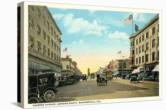 Chester Avenue, Bakersfield, California-null-Stretched Canvas