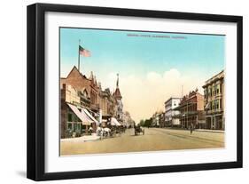 Chester Avenue, Bakersfield, California-null-Framed Art Print