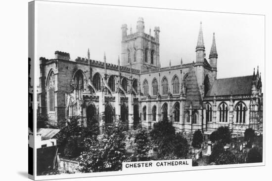 Chester Cathedral, 1936-null-Stretched Canvas