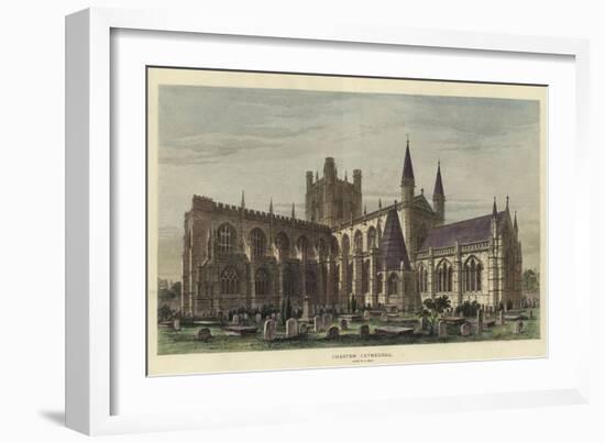 Chester Cathedral-Samuel Read-Framed Giclee Print