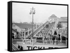 Chester Park, the Tickler, Cincinnati, Ohio-null-Framed Stretched Canvas