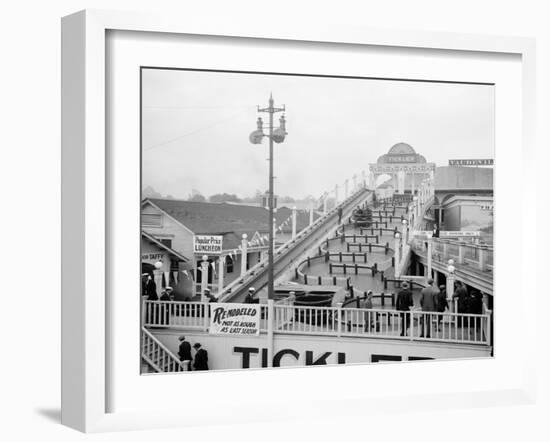 Chester Park, the Tickler, Cincinnati, Ohio-null-Framed Photo