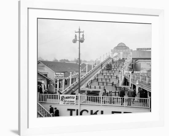 Chester Park, the Tickler, Cincinnati, Ohio-null-Framed Photo