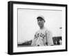 Chester Thomas, Boston Red Sox, Baseball Photo - Boston, MA-Lantern Press-Framed Art Print