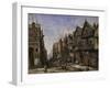 Chester: Watergate Street from the Corner of Crook Street, with Eastgate Beyond-Louise J. Rayner-Framed Giclee Print