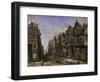 Chester: Watergate Street from the Corner of Crook Street, with Eastgate Beyond-Louise J. Rayner-Framed Giclee Print