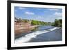 Chester Weir Crossing the River Dee at Chester, Cheshire, England, United Kingdom, Europe-Neale Clark-Framed Photographic Print