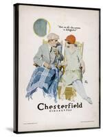 Chesterfield Cigarettes, Mind if I Smoke?-Joseph Trellor-Stretched Canvas