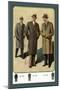 Chesterfield Fly-Front Overcoat-null-Mounted Art Print