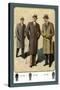 Chesterfield Fly-Front Overcoat-null-Stretched Canvas