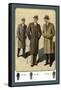 Chesterfield Fly-Front Overcoat-null-Framed Stretched Canvas