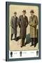 Chesterfield Fly-Front Overcoat-null-Stretched Canvas