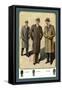 Chesterfield Fly-Front Overcoat-null-Framed Stretched Canvas