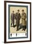 Chesterfield Fly-Front Overcoat-null-Framed Art Print