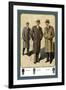 Chesterfield Fly-Front Overcoat-null-Framed Art Print