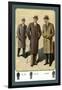 Chesterfield Fly-Front Overcoat-null-Framed Art Print