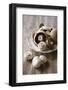 Chestnut Mushrooms and White Button Mushrooms-Dirk Pieters-Framed Photographic Print